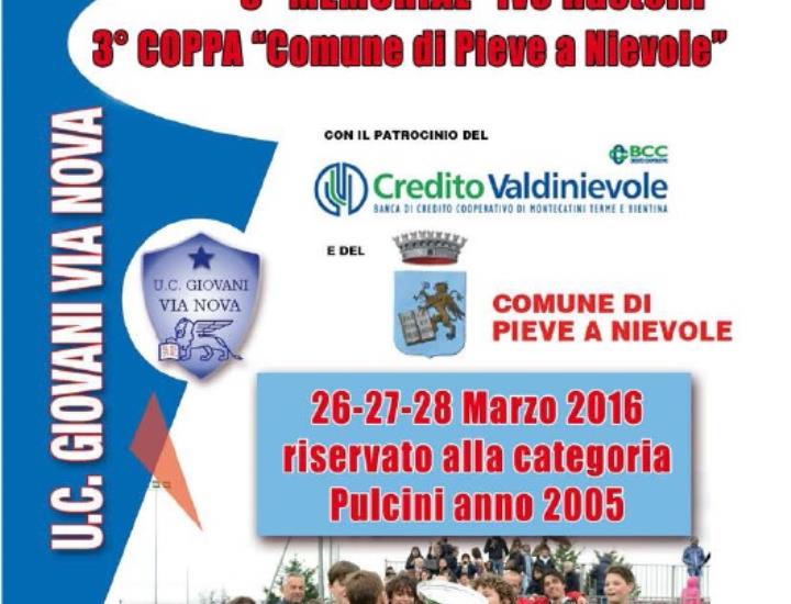 Presentato il Memorial Ivo Rastelli – Coppa Comune di Pieve a Nievole